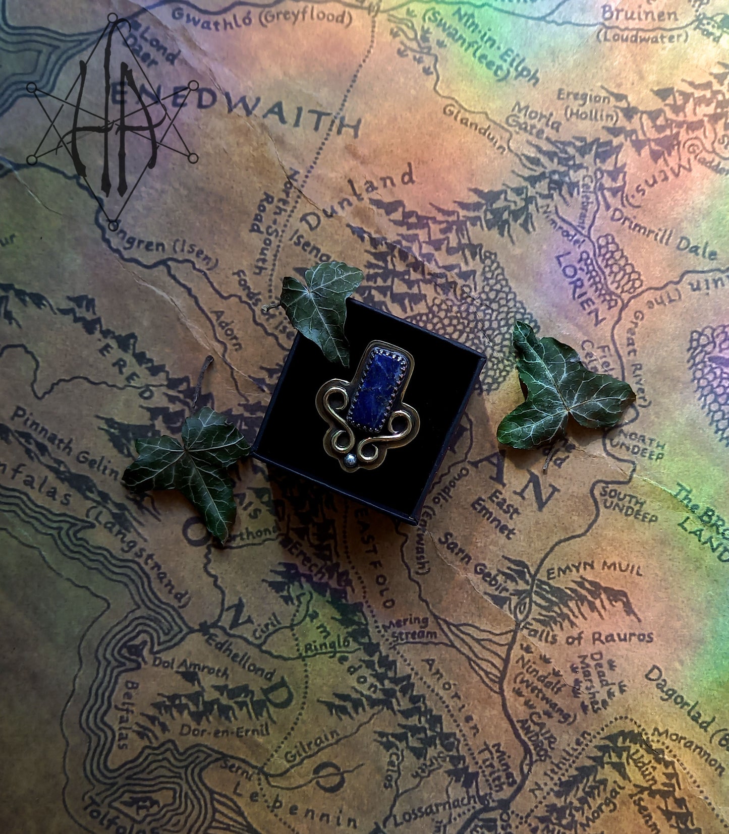 Lapis Lazuli Statement Ring