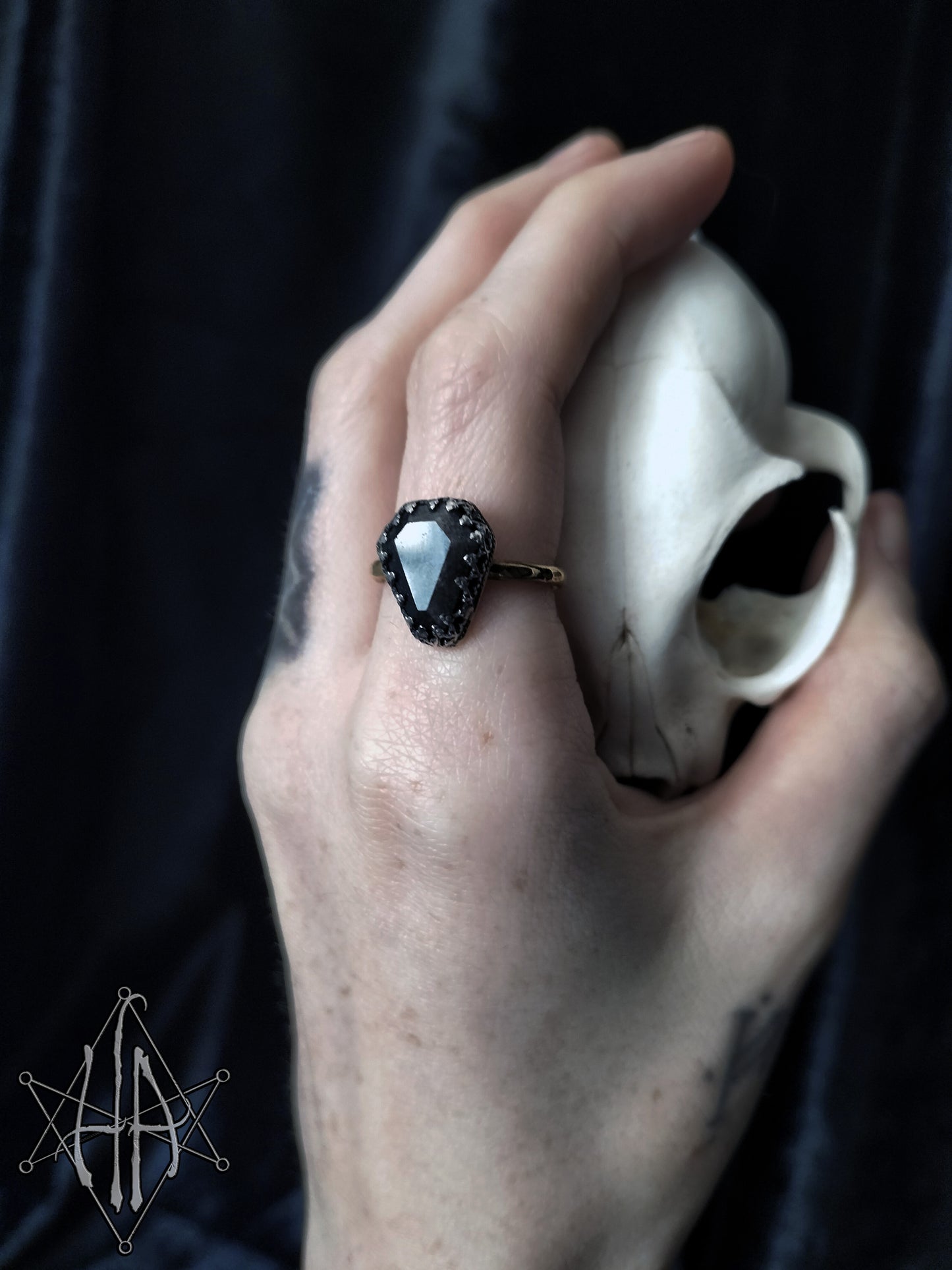 'Till Death Coffin Ring - Various Sizes