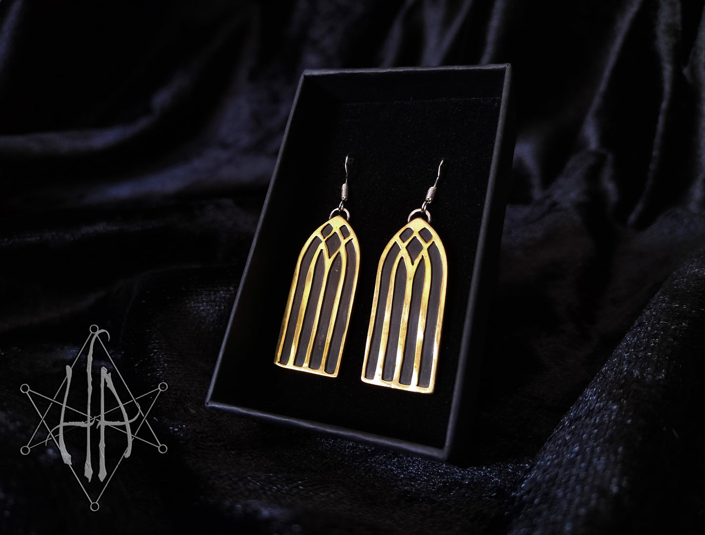 Gothic Window Earrings