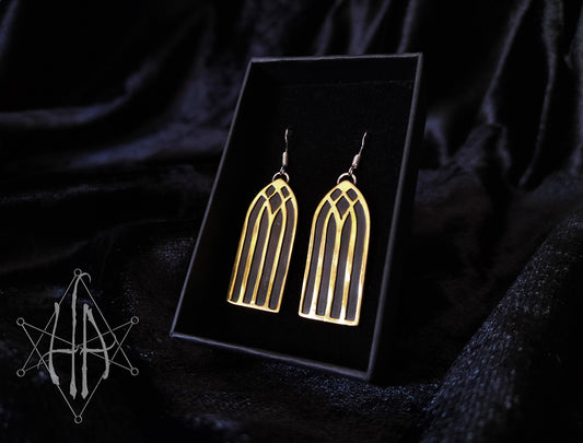 Gothic Window Earrings