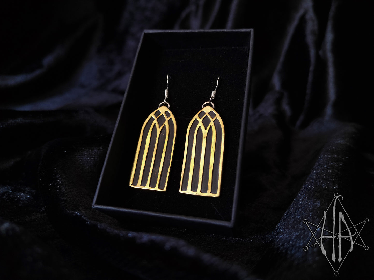 Gothic Window Earrings