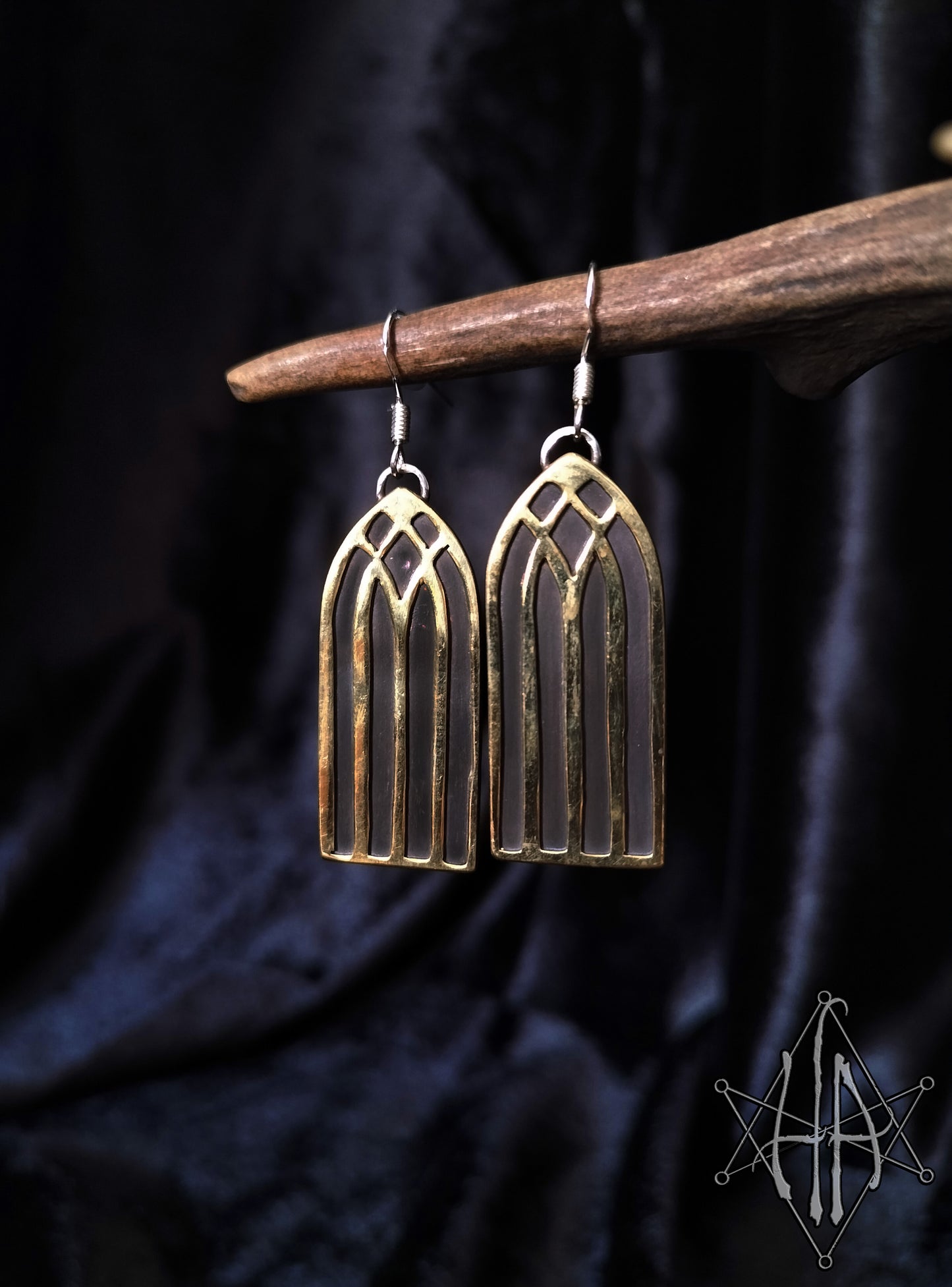 Gothic Window Earrings