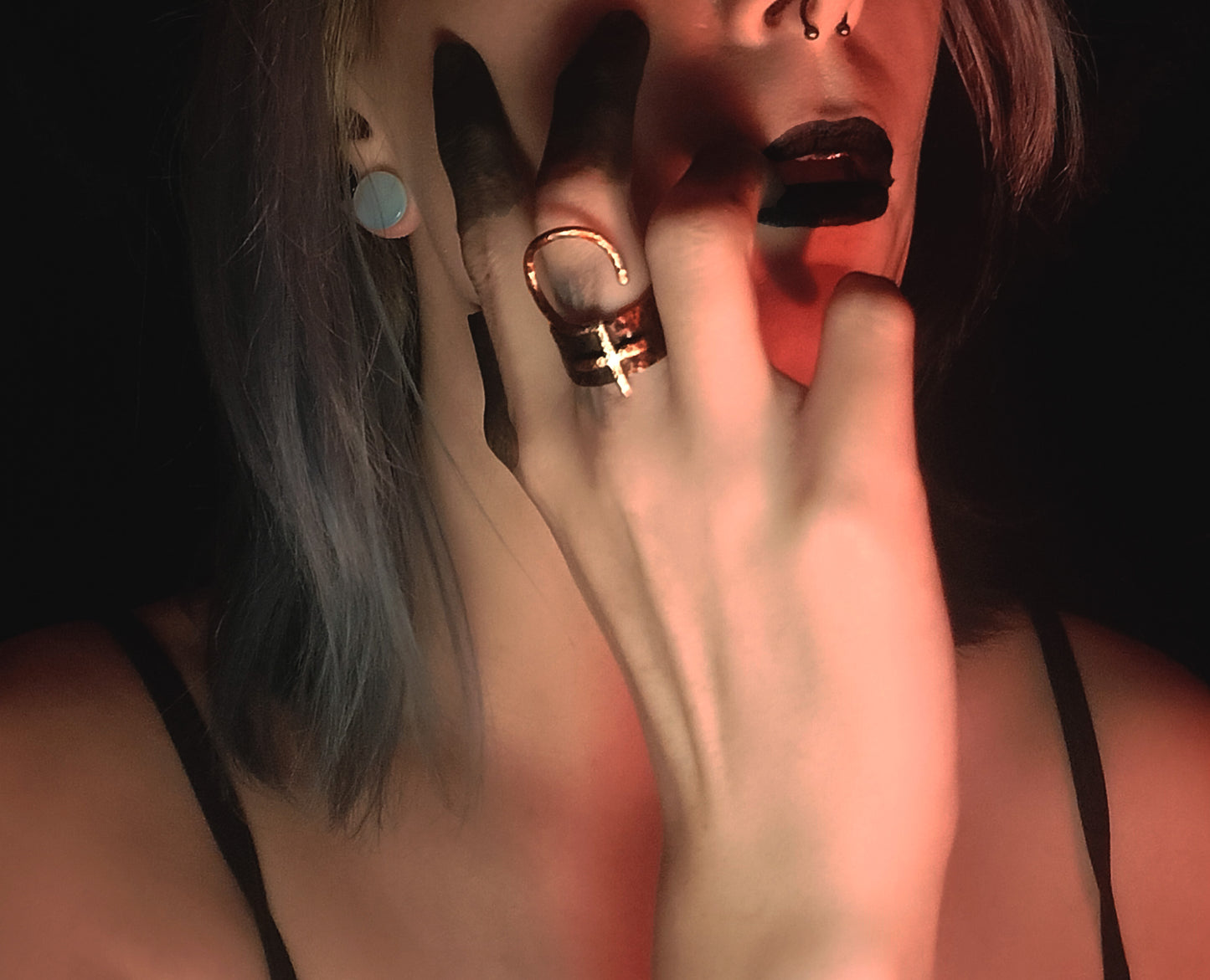 Ceres Statement Copper Ring