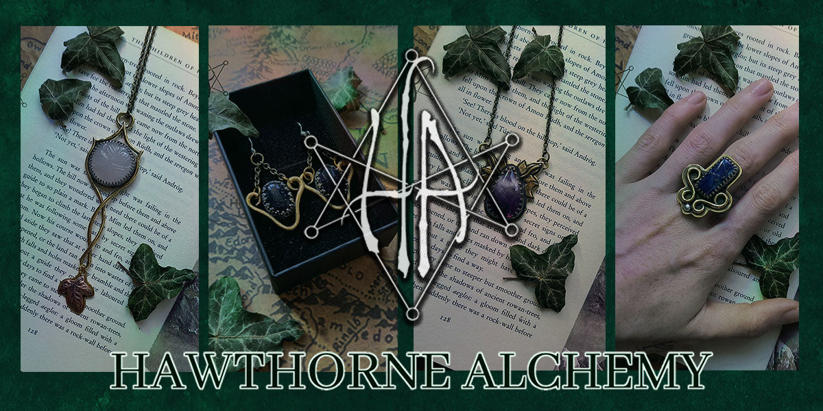 Hawthorne Alchemy hexagram logo