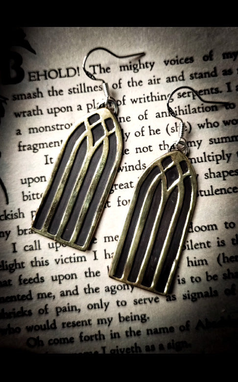 Gothic Window Earrings