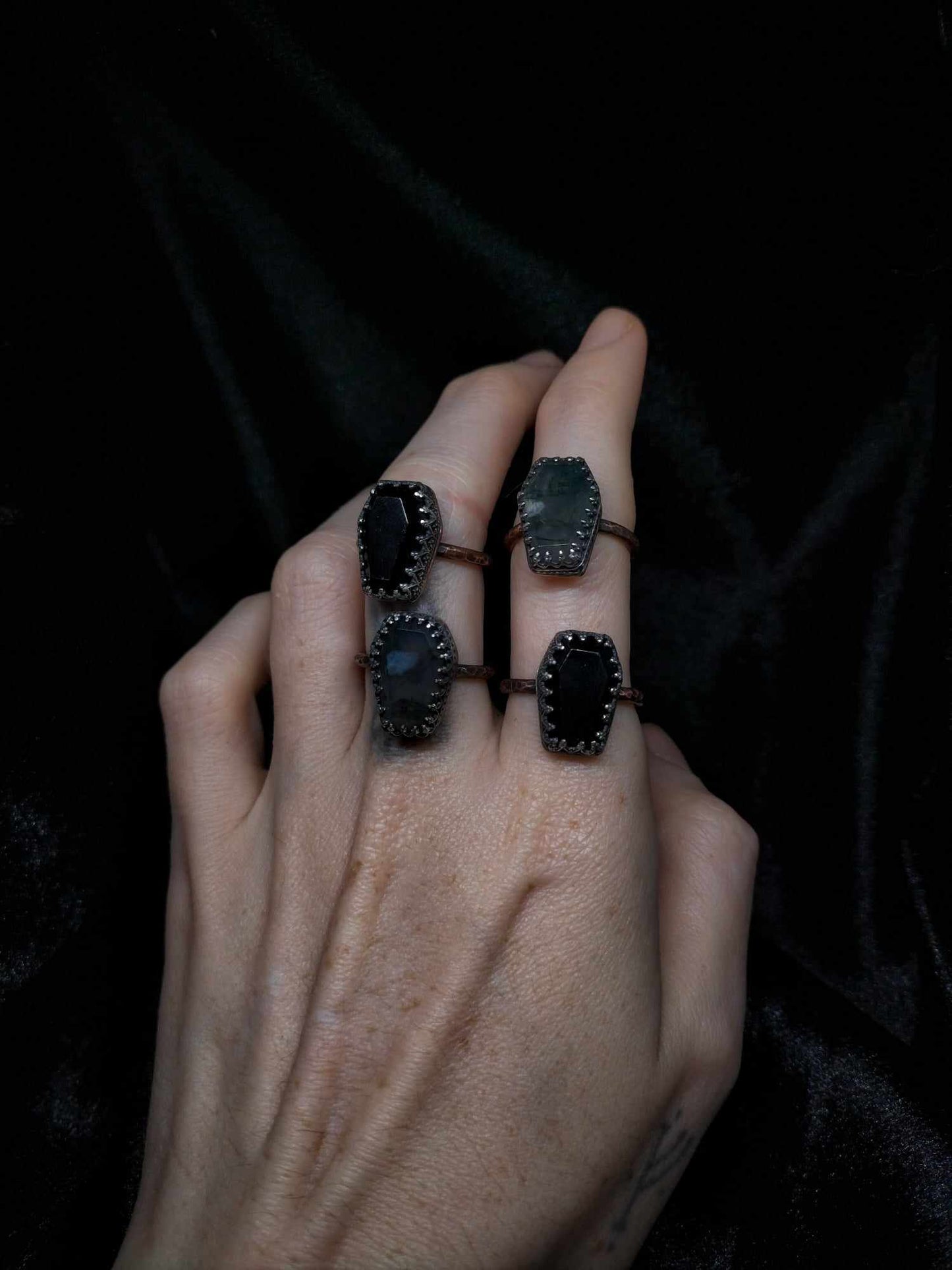 'Till Death Coffin Ring - Various Sizes