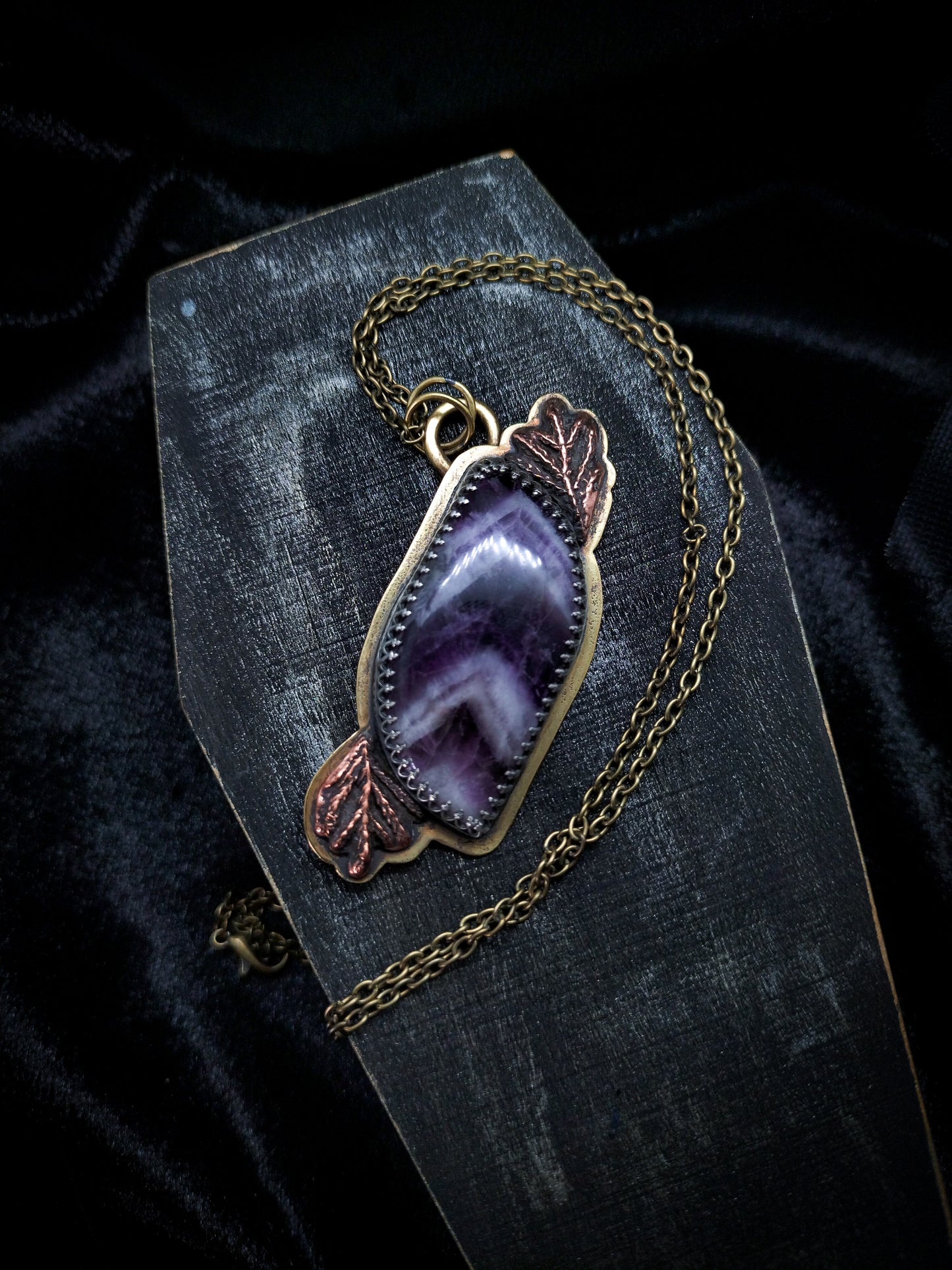 Cottagecore Amethyst Necklace