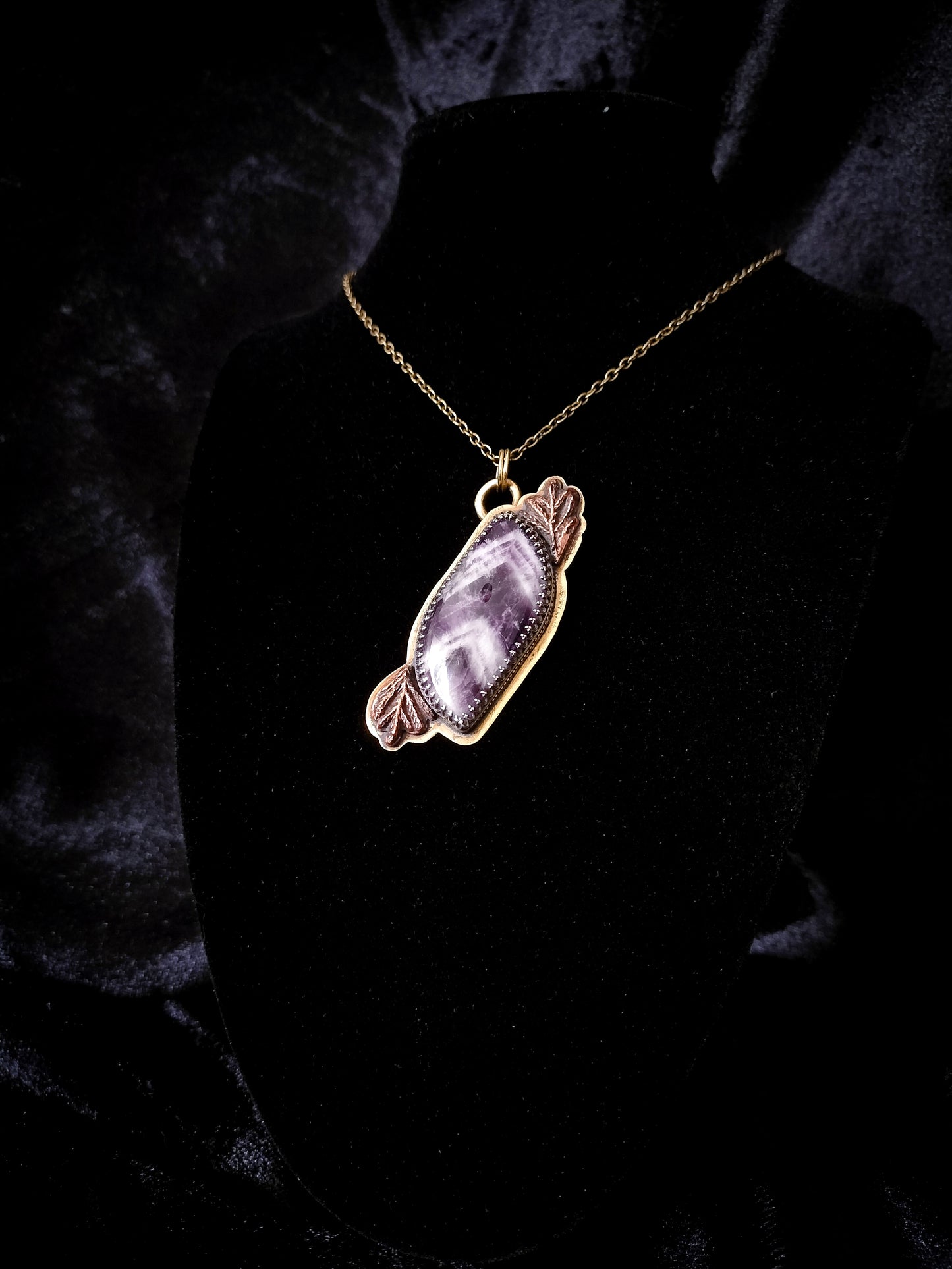 Cottagecore Amethyst Necklace