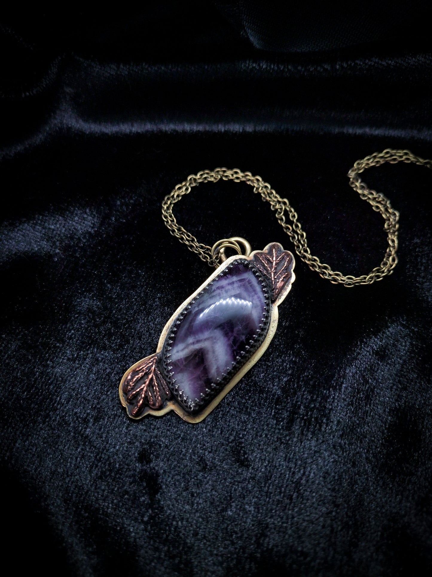 Cottagecore Amethyst Necklace