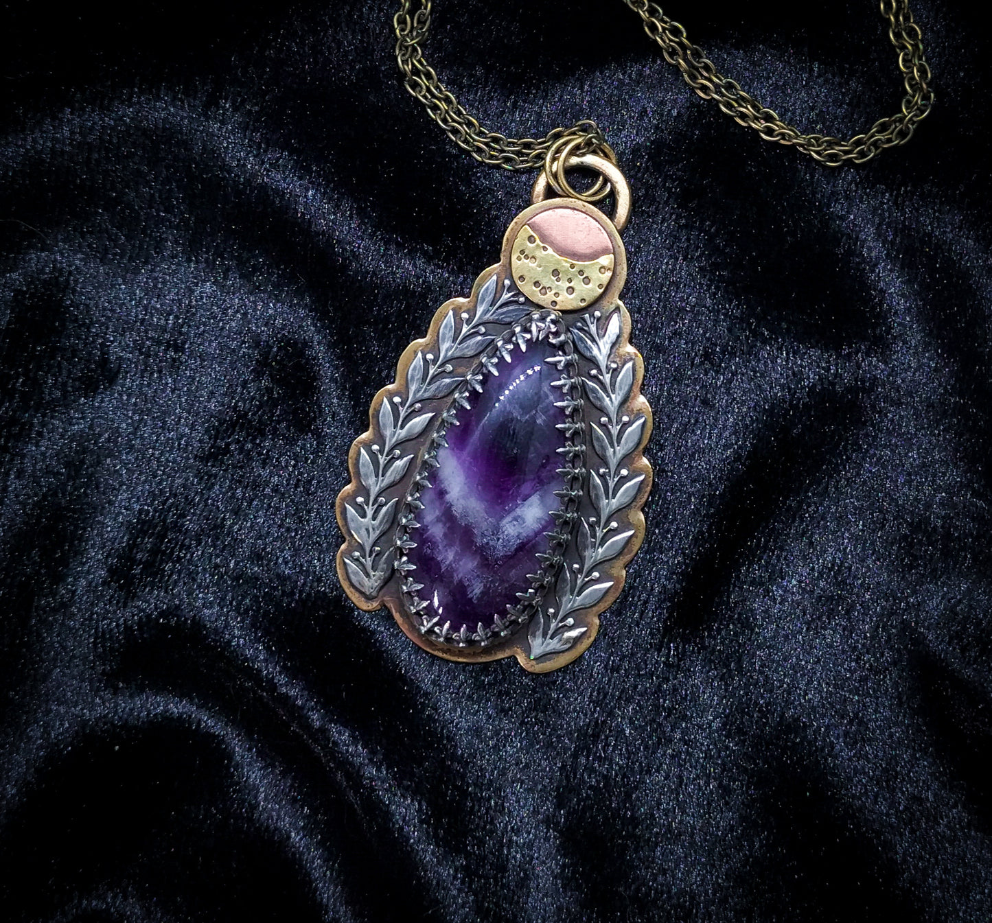 Nature Goddess Amethyst Necklace