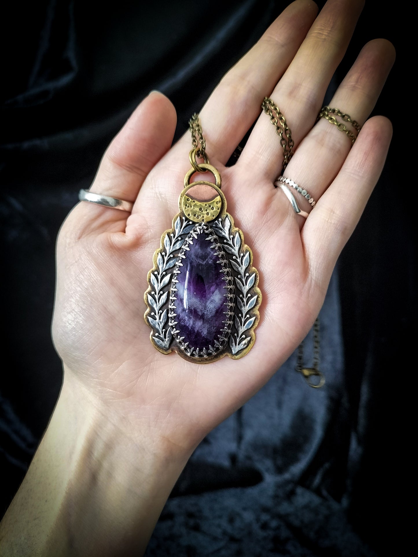 Nature Goddess Amethyst Necklace