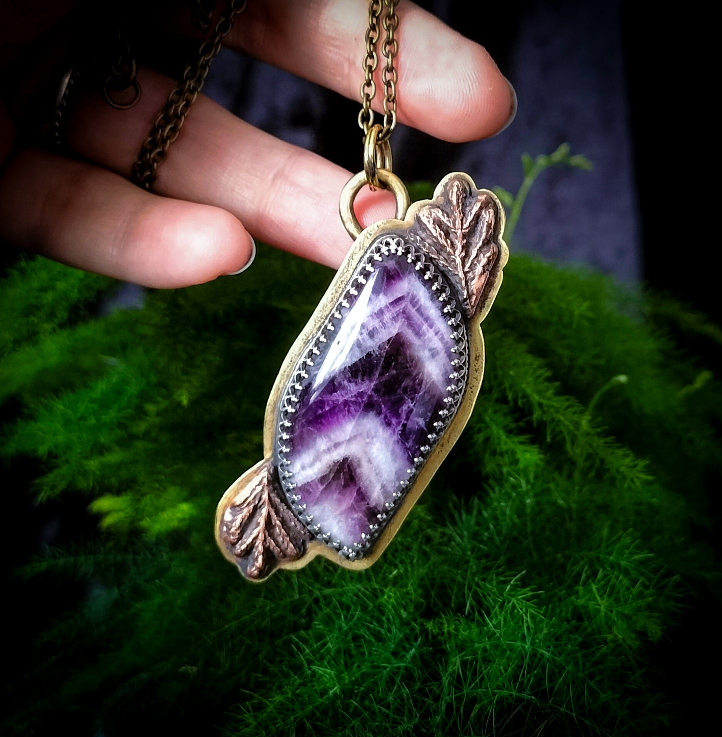 Cottagecore Amethyst Necklace