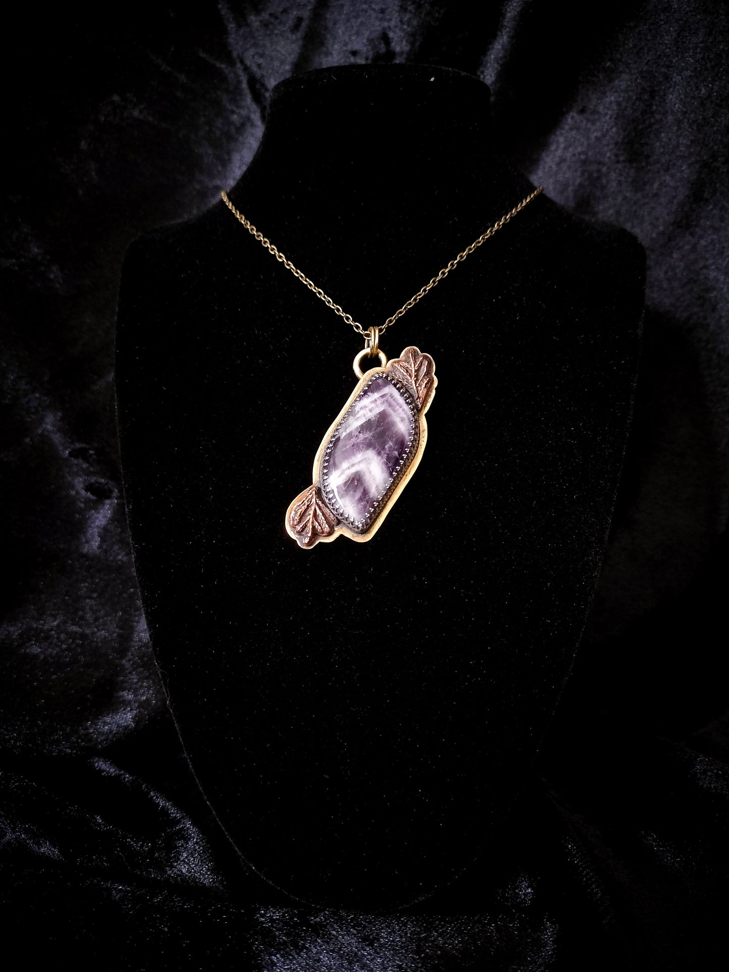 Cottagecore Amethyst Necklace