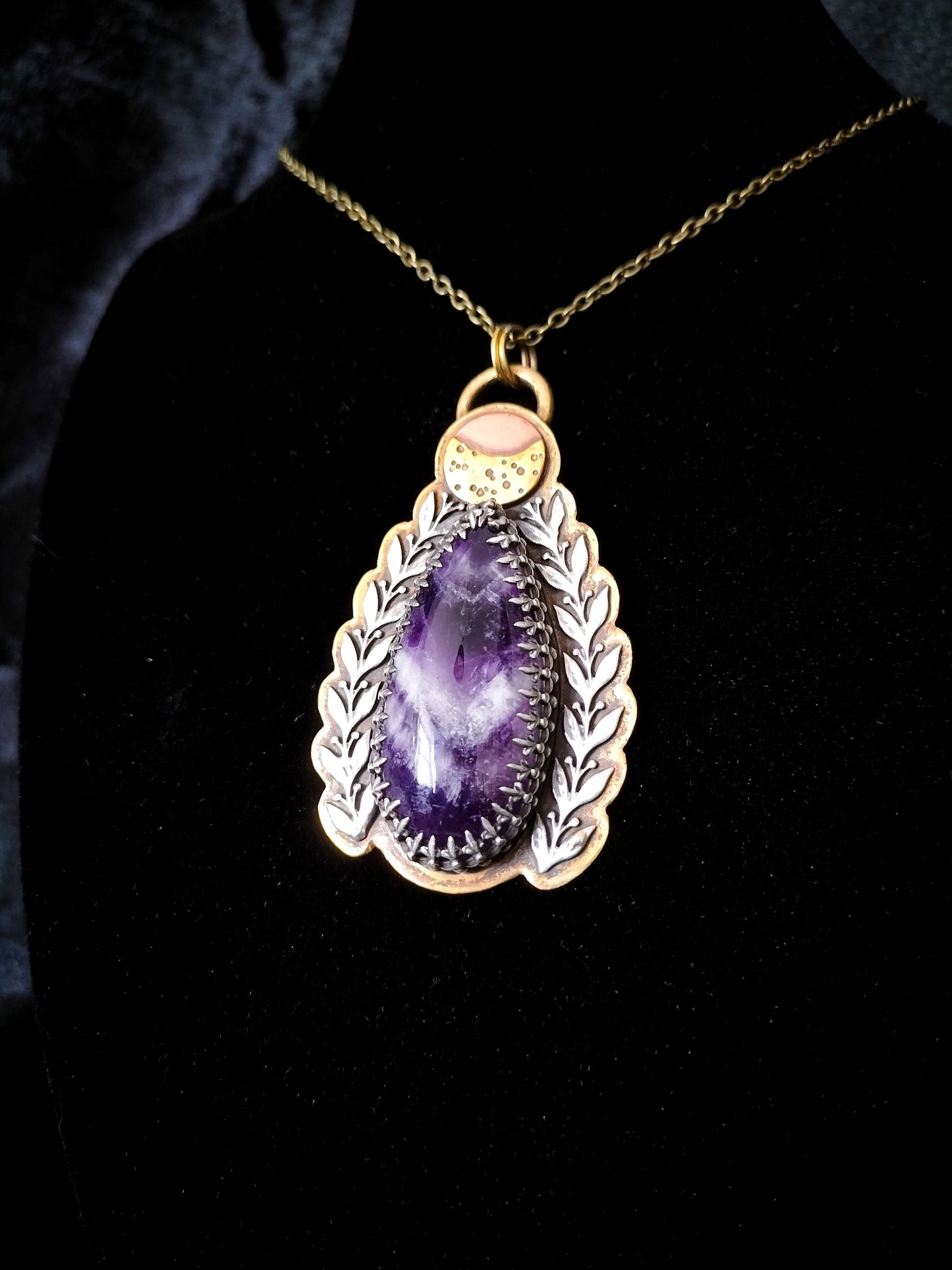 Nature Goddess Amethyst Necklace