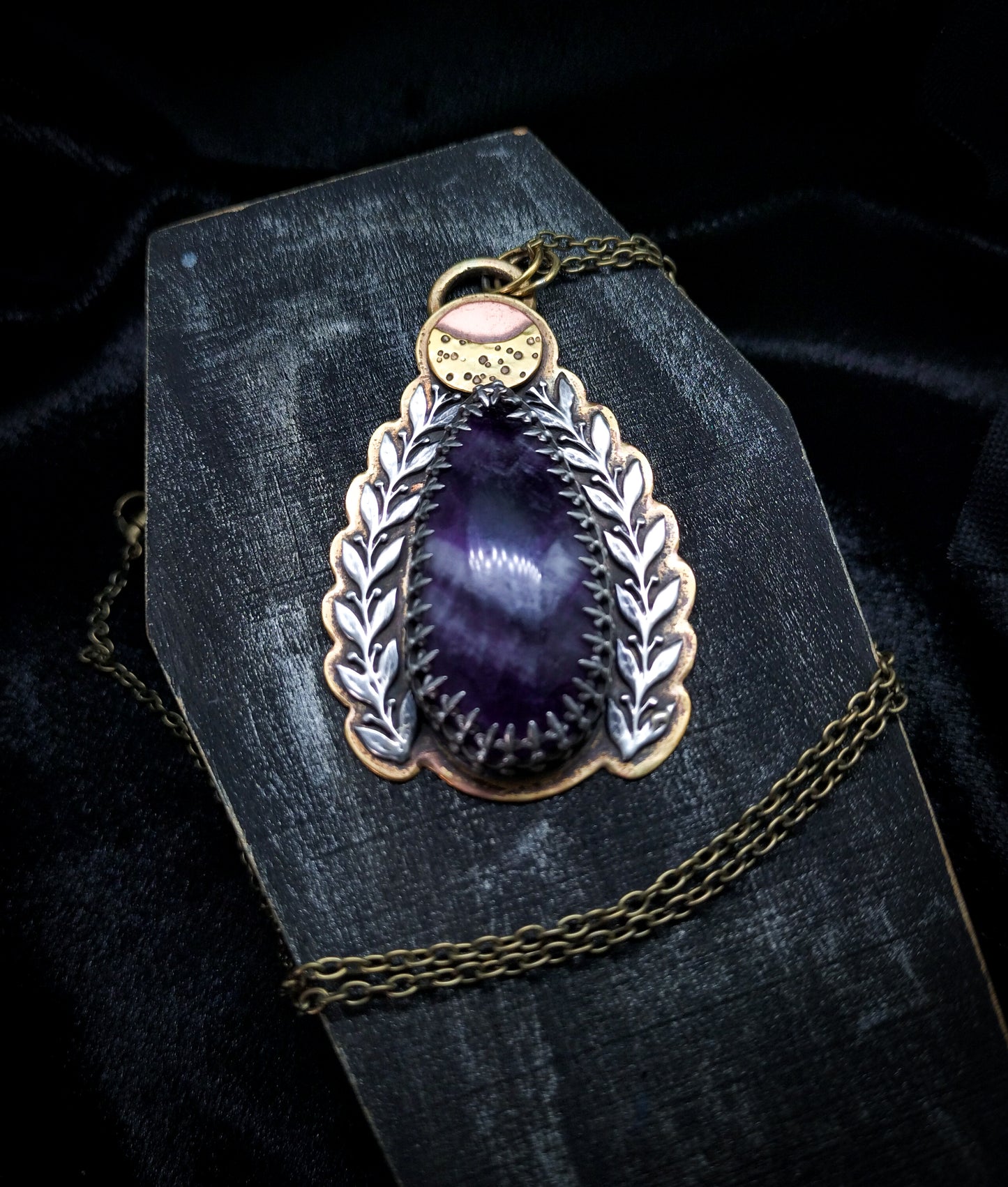 Nature Goddess Amethyst Necklace