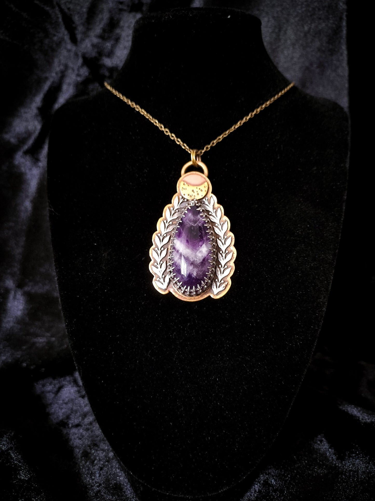 Nature Goddess Amethyst Necklace