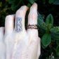 Dainty Copper "Twig" Ring
