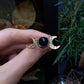 Triple Moon Opal Ring, Size UK S