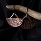 Sacred Occult Half Moon Earrings