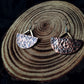 Sacred Occult Half Moon Earrings