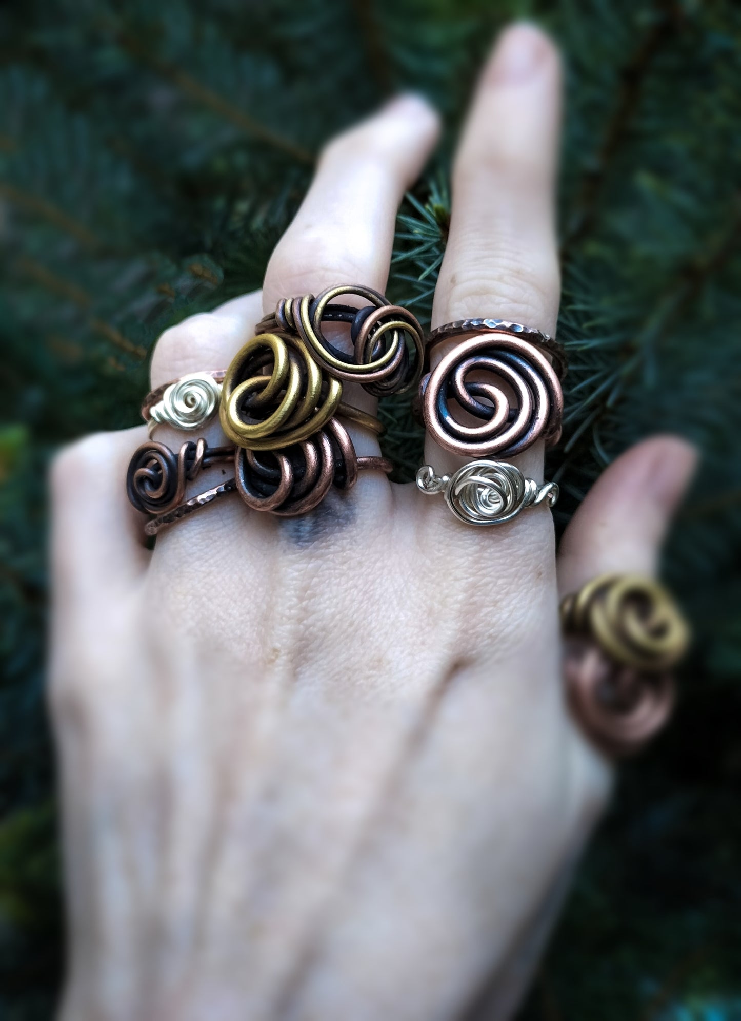 Simple Knot Rings - Various Sizes